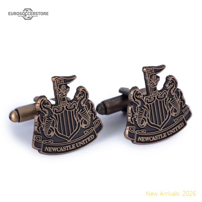 Premium Newcastle United Fc Antique Gold Cufflinks - Premium Quality