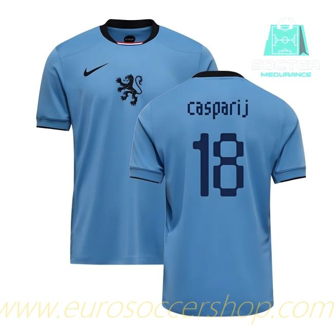 2025-26 Edition Holland Away Football Shirt Junior (Casparij 18)