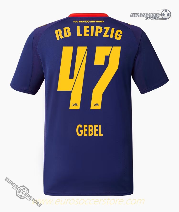 RB Leipzig 25-26 Season Away GEBEL 47 Football Jersey