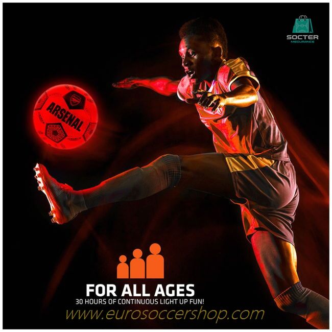 Arsenal FC LED Glow Football