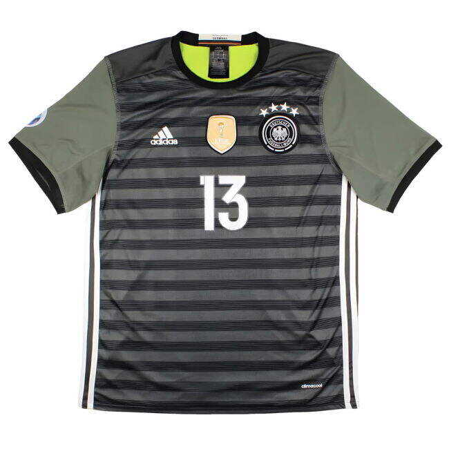 Light And Easy To Use Germany 2016-17 Away Shirt (M) Muller #13 (Excellent) Cute