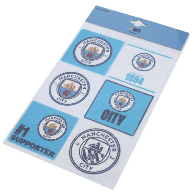 Manchester City FC Car Decal Set (Limited Edition)