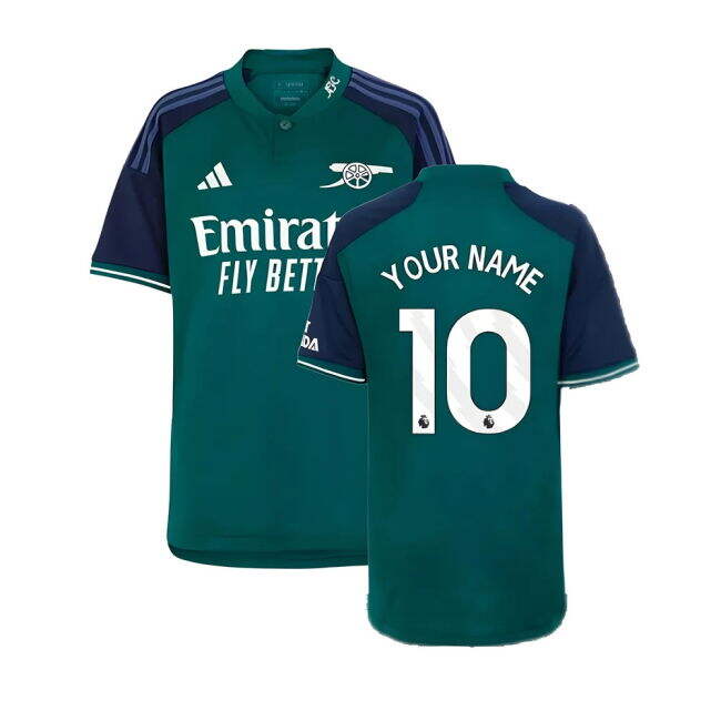 retro 2023-2024 Arsenal Third Shirt (Kids) (Your Name)