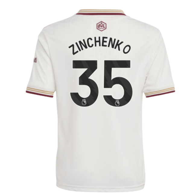 Pro Series Arsenal Arsenal Third Shirt Kids Zinchenko #35 New Rele...
