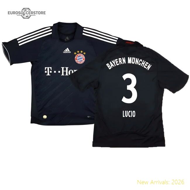 Bayern Munich 2008-10 Away Jersey ((excellent) S) (lucio 3)