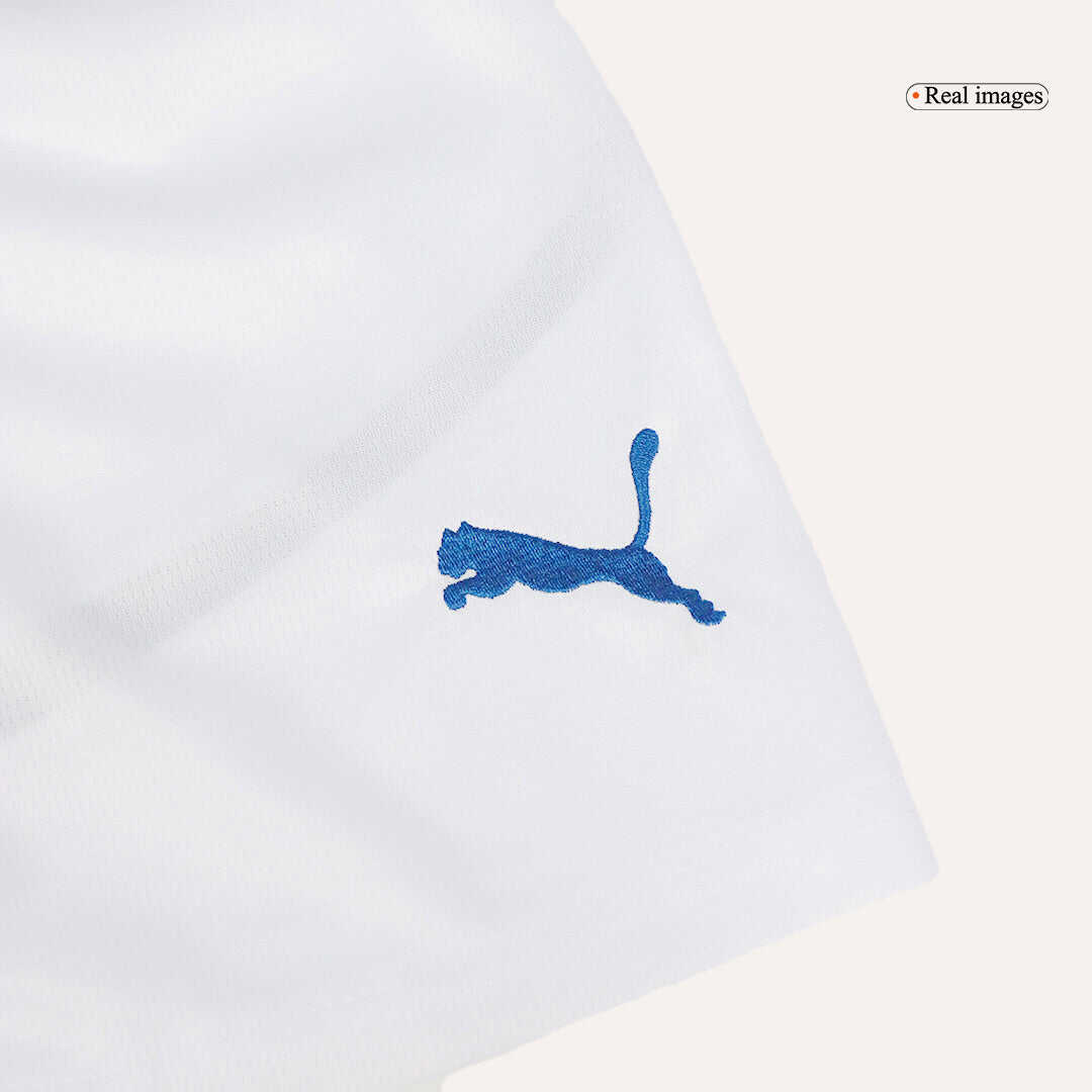 Kid's Manchester City Home Soccer Jersey Kit(Jersey+Shorts) 2024/25Aut