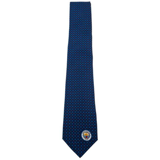 classic Manchester City FC Navy Blue Tie