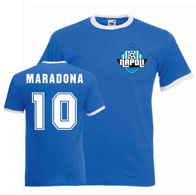 Diego Maradona Napoli Ringer official style T-Shirt