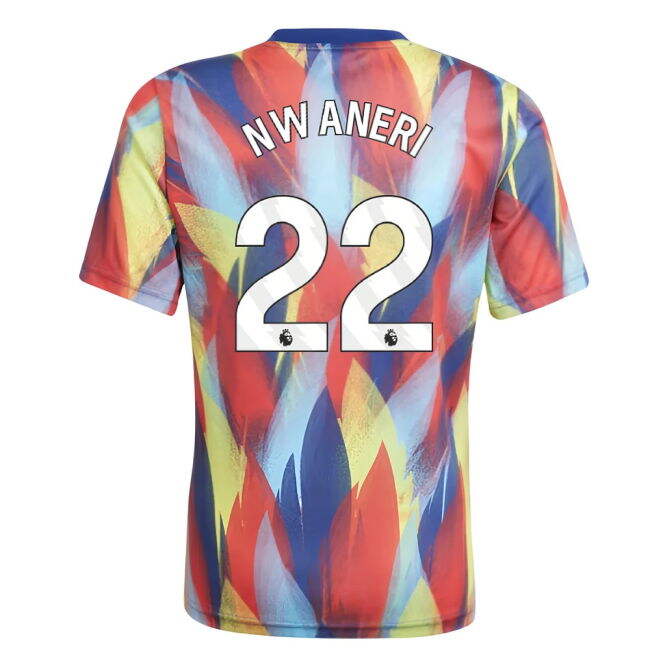 2025-2026 Arsenal Pre-Match Jersey (Victory Blue) - Kids (Nwaneri 22)