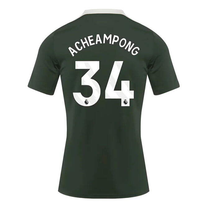 2025-20 Chelsea Training Soccer Jersey Acheampong 34 L M S
