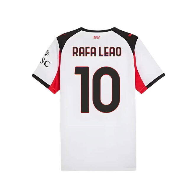 2025-2026 AC Milan Away Shirt (Rafa Leao 10)