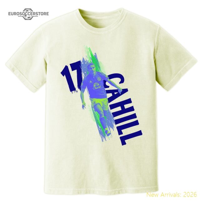 Authentic Tim Cahill Everton Premier League Legend T-shirt (white)