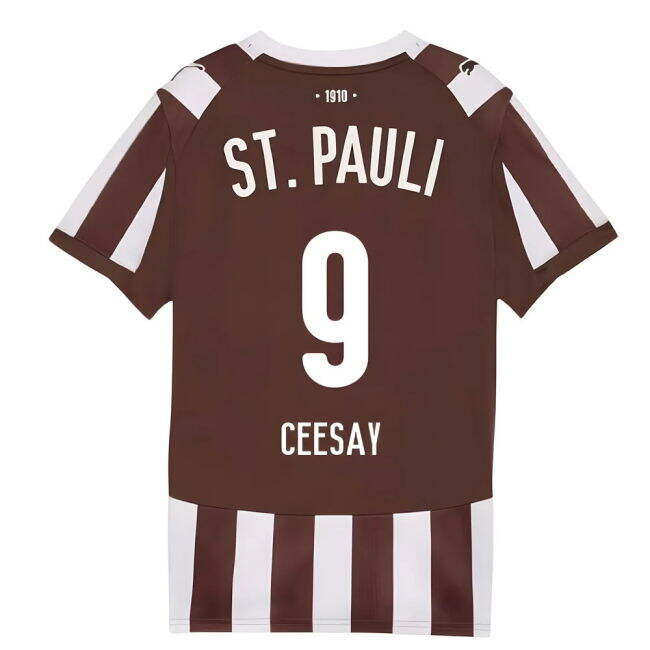 2025-2026 Home Shirt by St Pauli (Junior