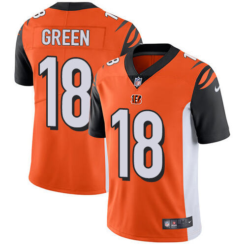 Cheap NFL Cincinnati #18 A.J. Green Green Alternate Limited Jersey