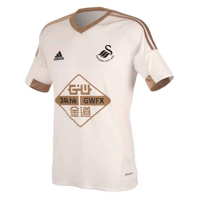 Match-Quality 2015-2016 Swansea City Adidas Home Football Shirt (Kids)