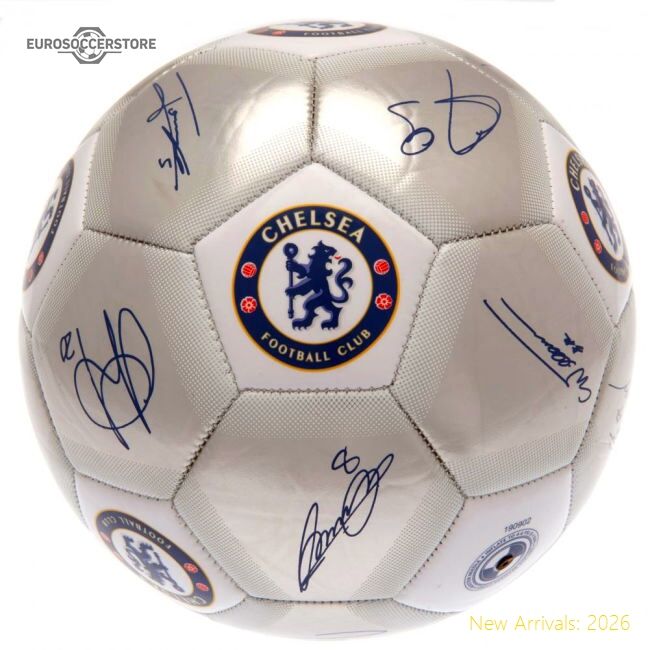 Premium Chelsea Fc Sig Silver Football - Premium Quality Football