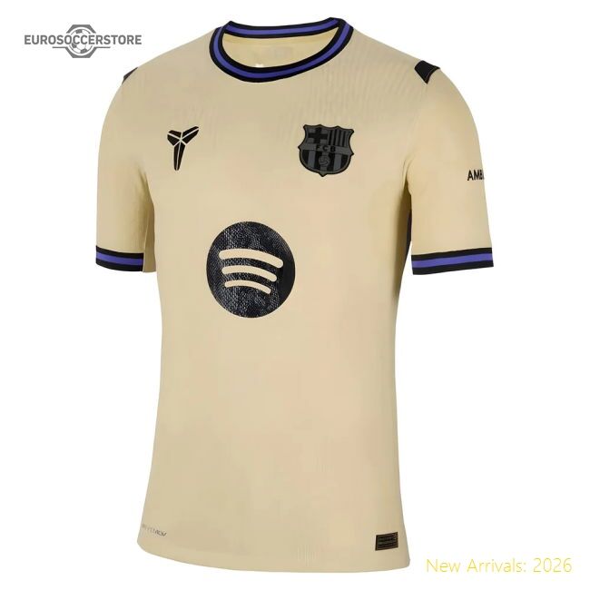Match-ready Away Barcelona Jersey 2025-2026 Quick-dry Nike Dri-fit