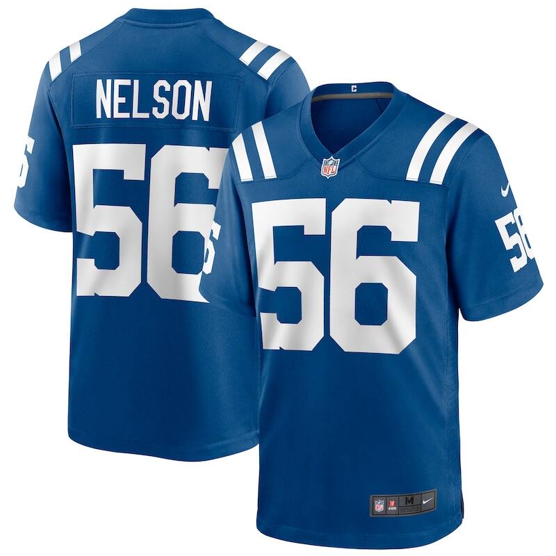 None Quenton Nelson Indianapolis Colts Great Value Authentic Jersey