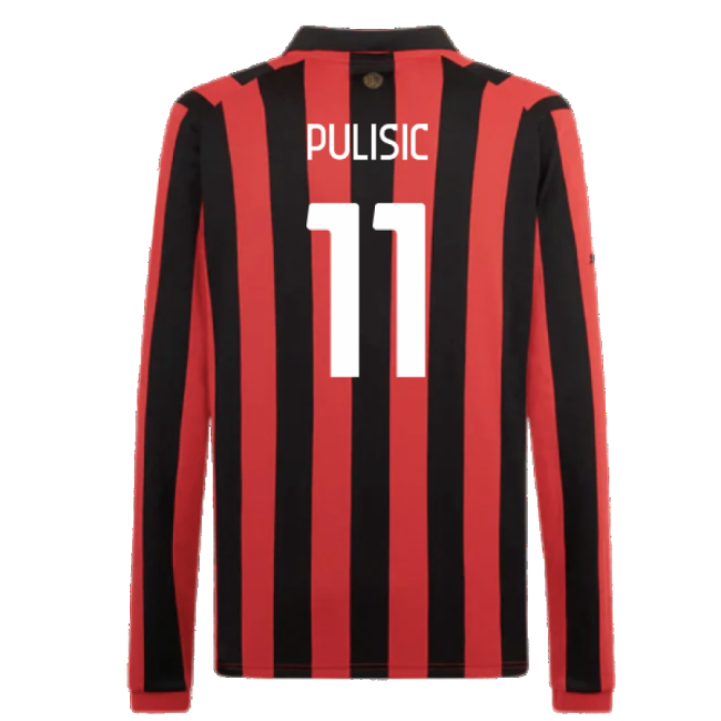 Official Ac Milan Shirt - Team Spirit - Durable Fabric