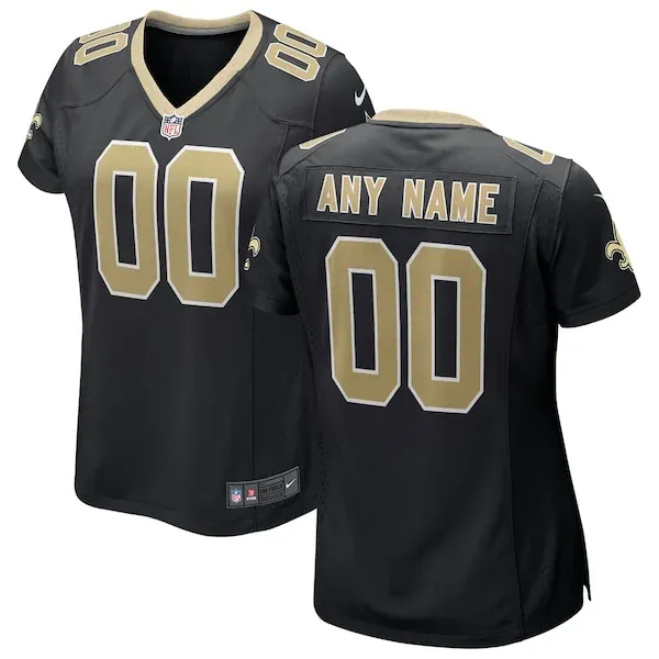 Performance New Orleans Saints Game Jersey - Premium Black NFL Fan ...