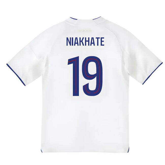 2025-2026 Olympique Lyon Home Shirt (Kids) (Niakhate 19)
