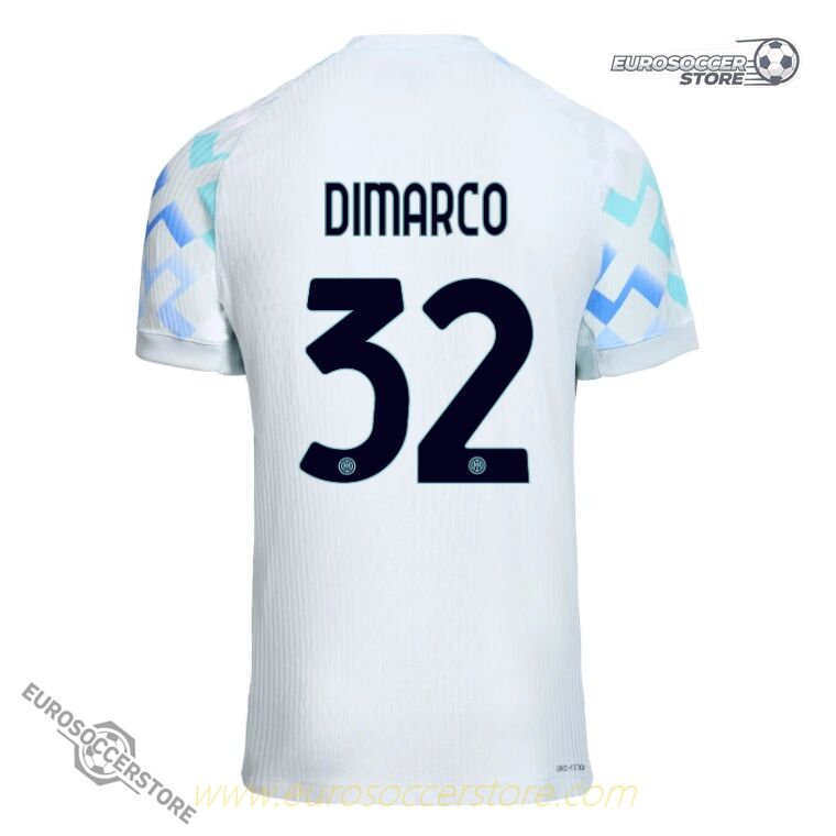 Inter Milan 25-26 Away Jersey DIMARCO #32 (Player Version)