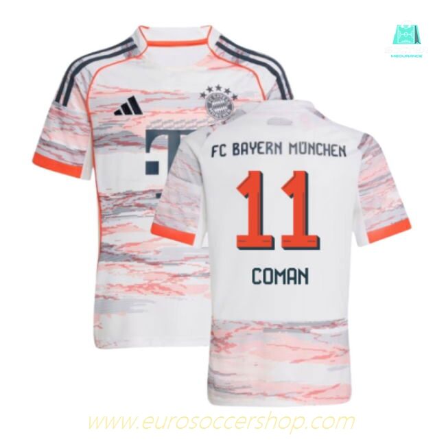 2025-2026 Bayern Munich Away Shirt (Kids) (Coman 11)