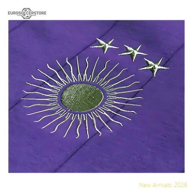 Elite South American Giants Messi El Sol Goat Purple Retro Shirt