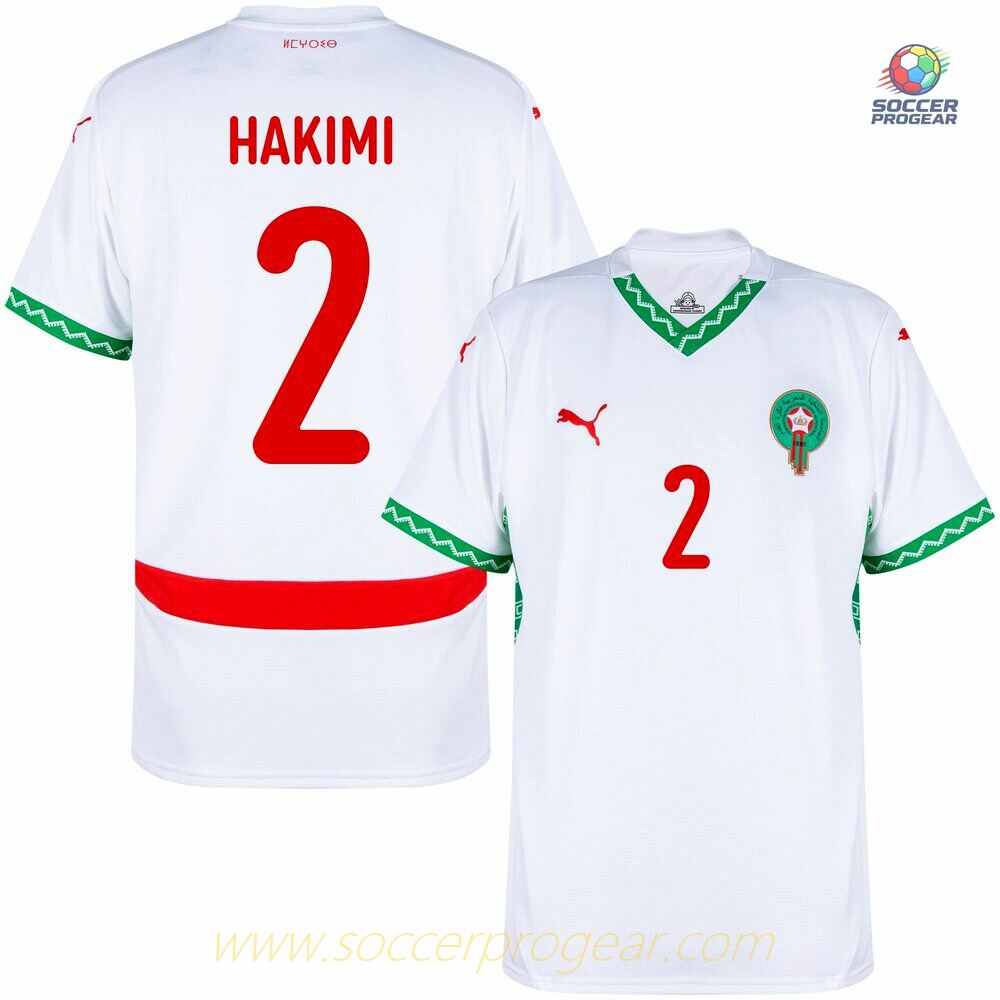 Morocco Away Football Soccer Shirt 2025 Collection 2026 Hakimi