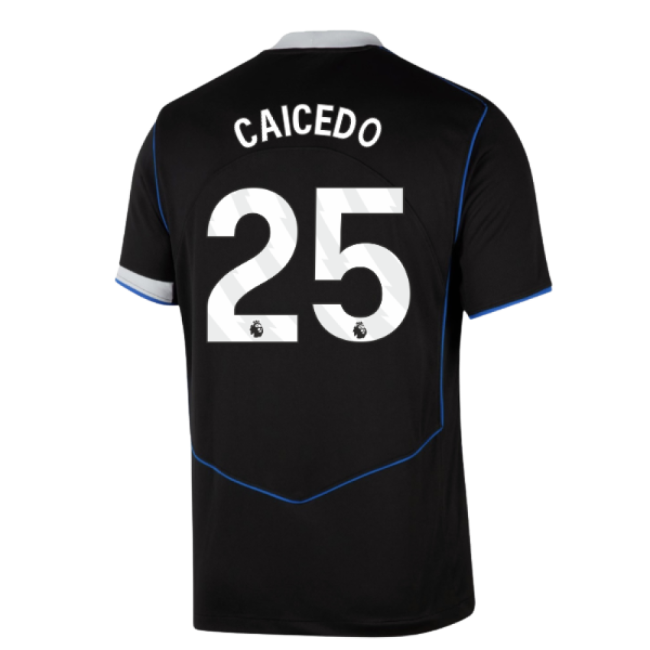 Chelsea Third Jersey 2025-20 Caicedo 25 L S