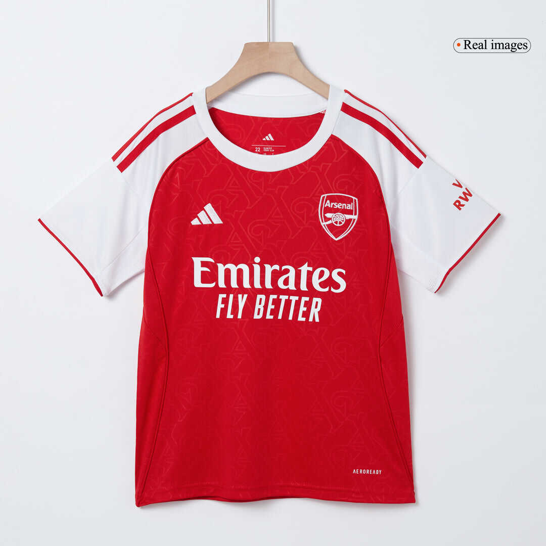 Arsenal Home Kids Soccer Jerseys Full Kit 2025/26