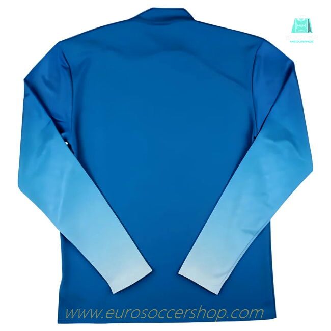 2024-2025 Lazio Mid Layer 1/2 Zip Training Top (Royal)