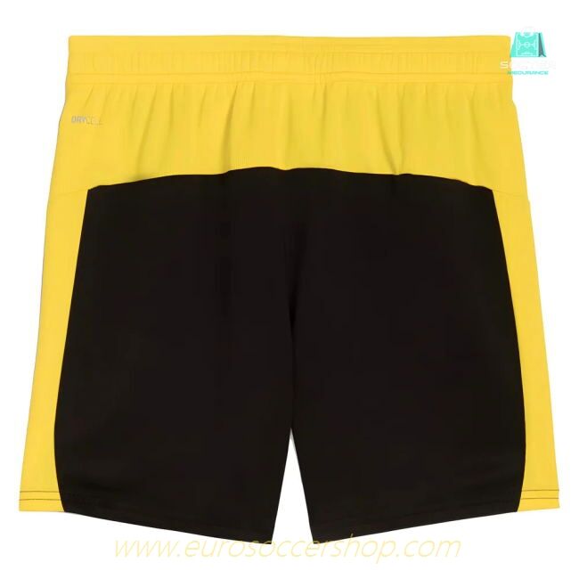 2025-2026 Borussia Dortmund Home Shorts (Black) - Kids