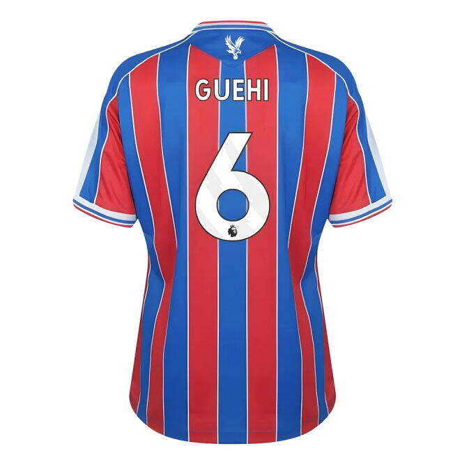 2025-2026 Crystal Palace Home Shirt (Womens) (Guehi 6) - fan gear