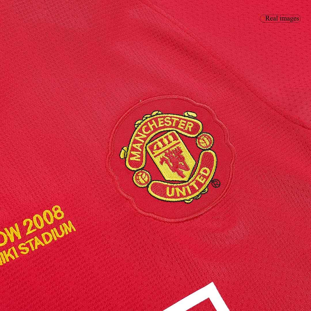 Vintage Soccer Jersey Manchester United Home 2007/08 - UCL Final