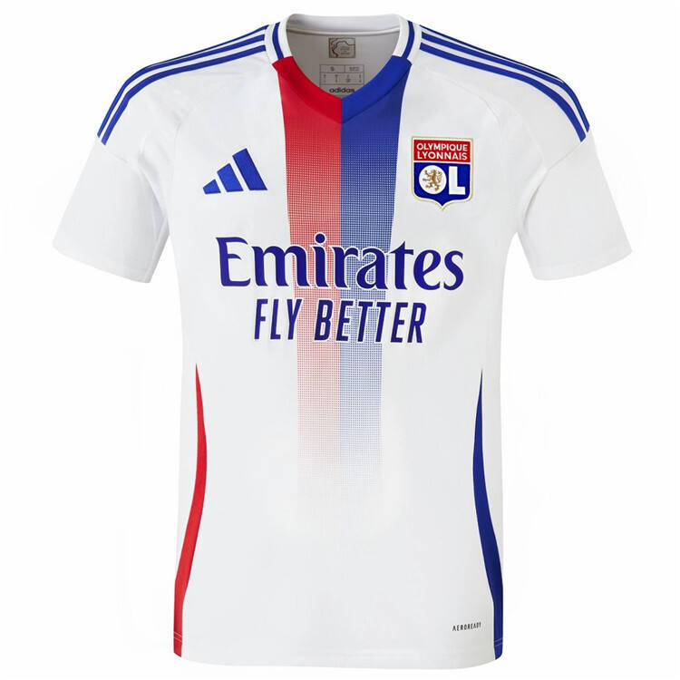 2425 Olympique Lyonnais Home Shirt - Official Replica 8087