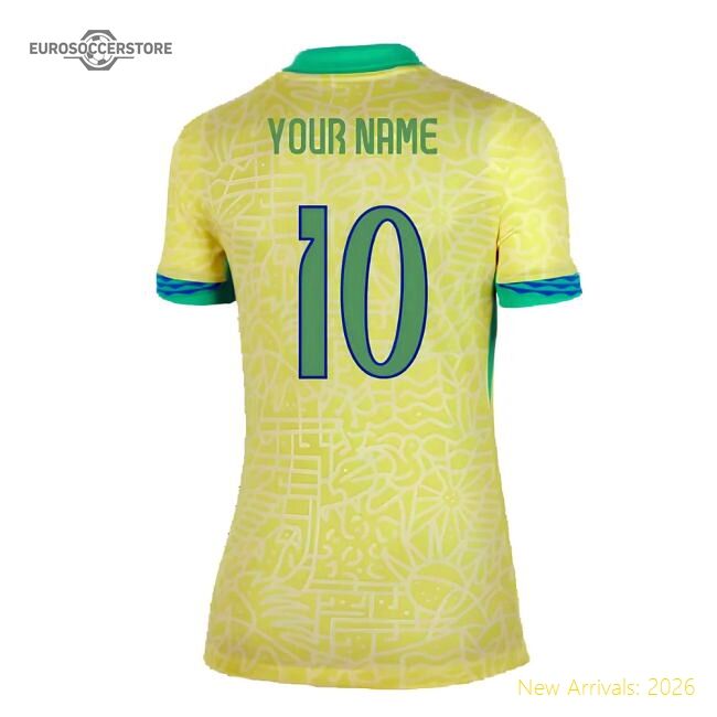 Football Brazil Authentic Jersey (2024-2025) Style Quality