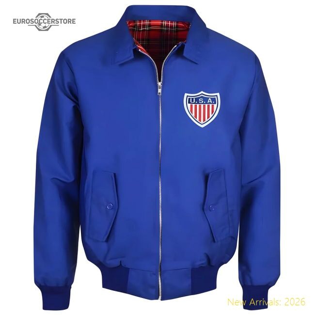 Stars And Stripes Royal Harrington Jacket - North American Power