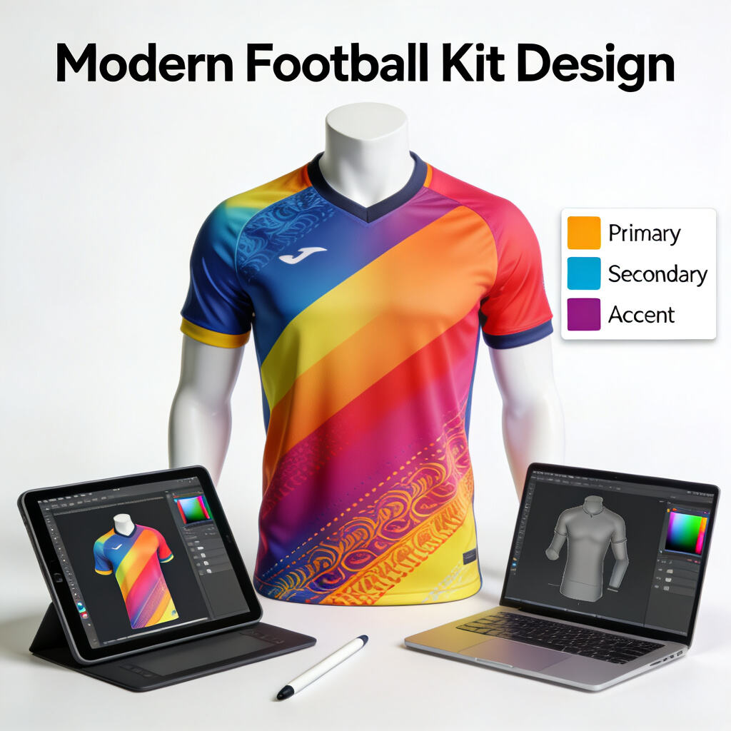 Innovations in Modern Football Jersey Design: Color Blocks, Gradient Effects, and Sublimation Patterns within a Traditional Framework