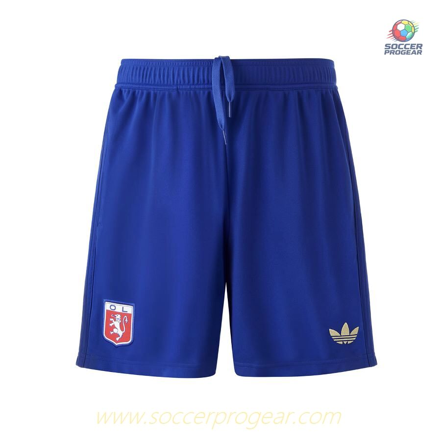 OL Ligue 1 Uber Eats Olympique Lyonnais 75th Anniversary Children Soccer Uniform Football Jersey