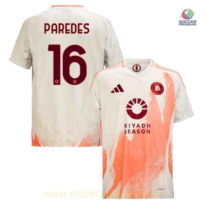 AS Roma Away Football Jersey 2024-2025 Season Paredes