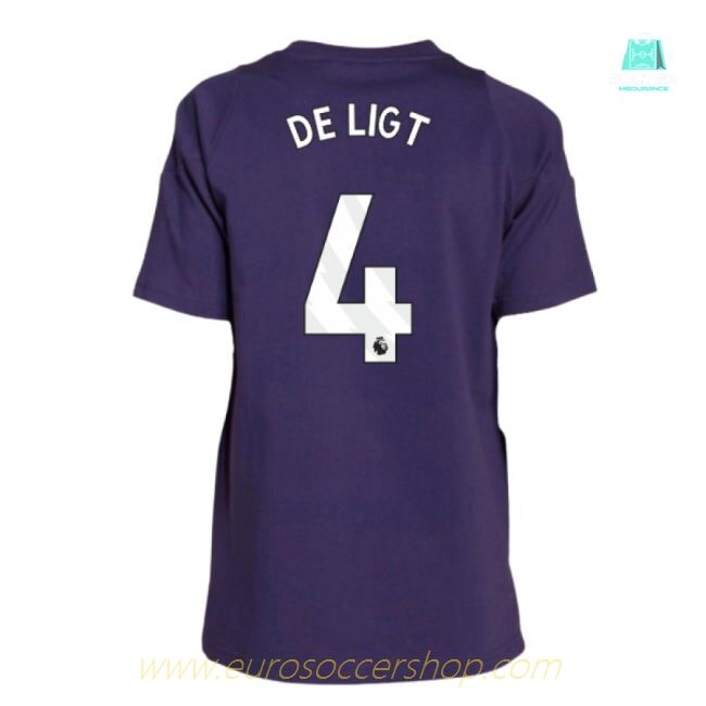 2025-2026 Man Utd Training Tee (Aurora Plum) - Kids (De Ligt 4)