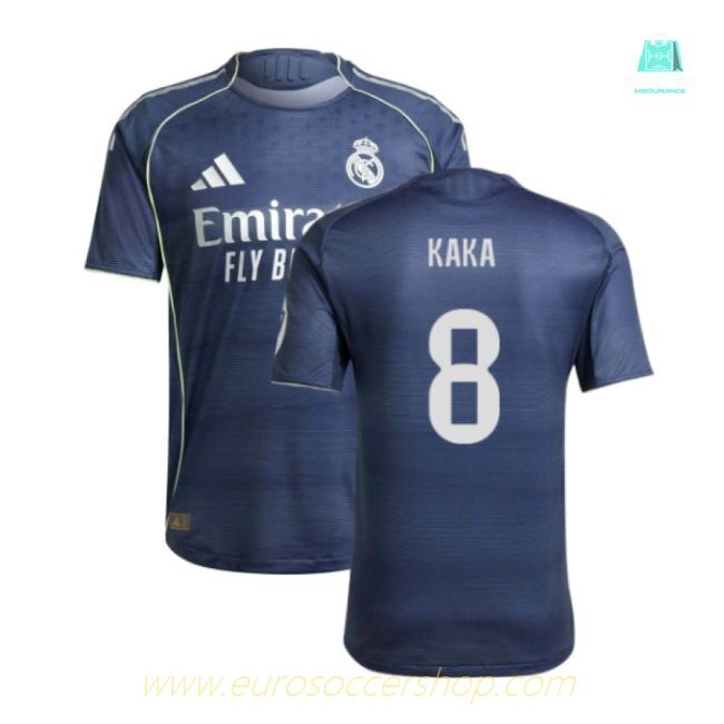 2025-2026 Real Madrid Authentic Away Shirt (Kaka 8)