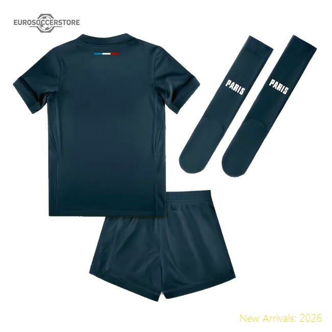Performance 2024-2025 Psg Paris Saint Germain Home Mini Kit (Mbappe 7)
