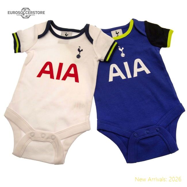 Tottenham Hotspur Hotspur Fc 2 Pack Bodysuit 9-12 Mths Lg