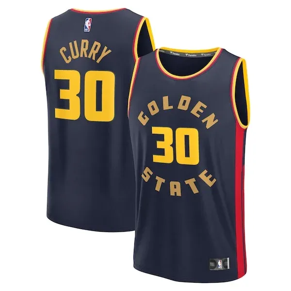 Stephen Curry GSW Fast Break Jersey - premium trendy - Navy workout