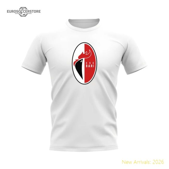 Bari Badge Casual Tee (white) - Cost-effective - Supporter Edition