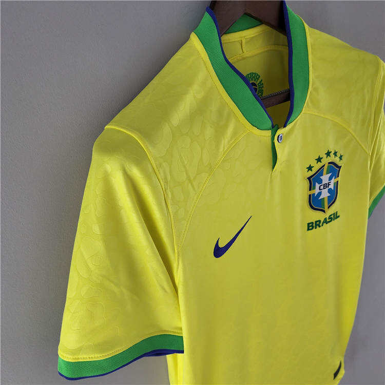 Official Performance Driven BRAZIL WORLD CUP 2022 HOME SHIRT