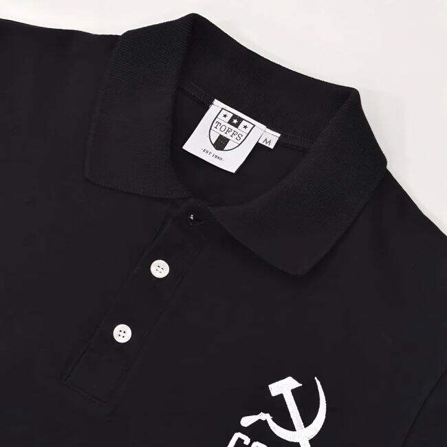 Soviet Union (Cccp) No 01 Black Polo Shirt Premium Performance