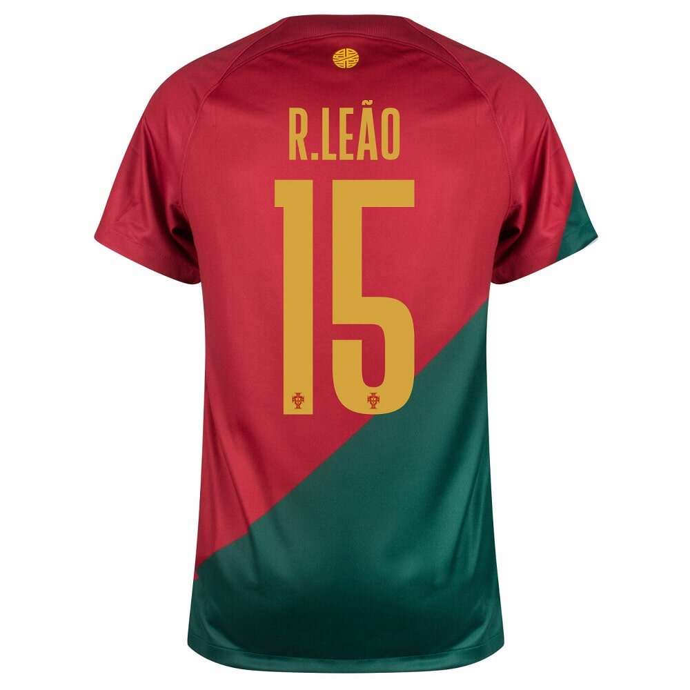 PORTUGAL HOME SHIRT WORLD CUP 2022 R.LEAO